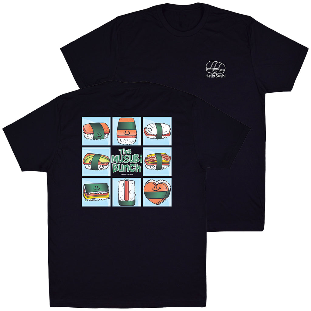 Musubi T-Shirt (The Musubi Bunch) by Hello Sushi