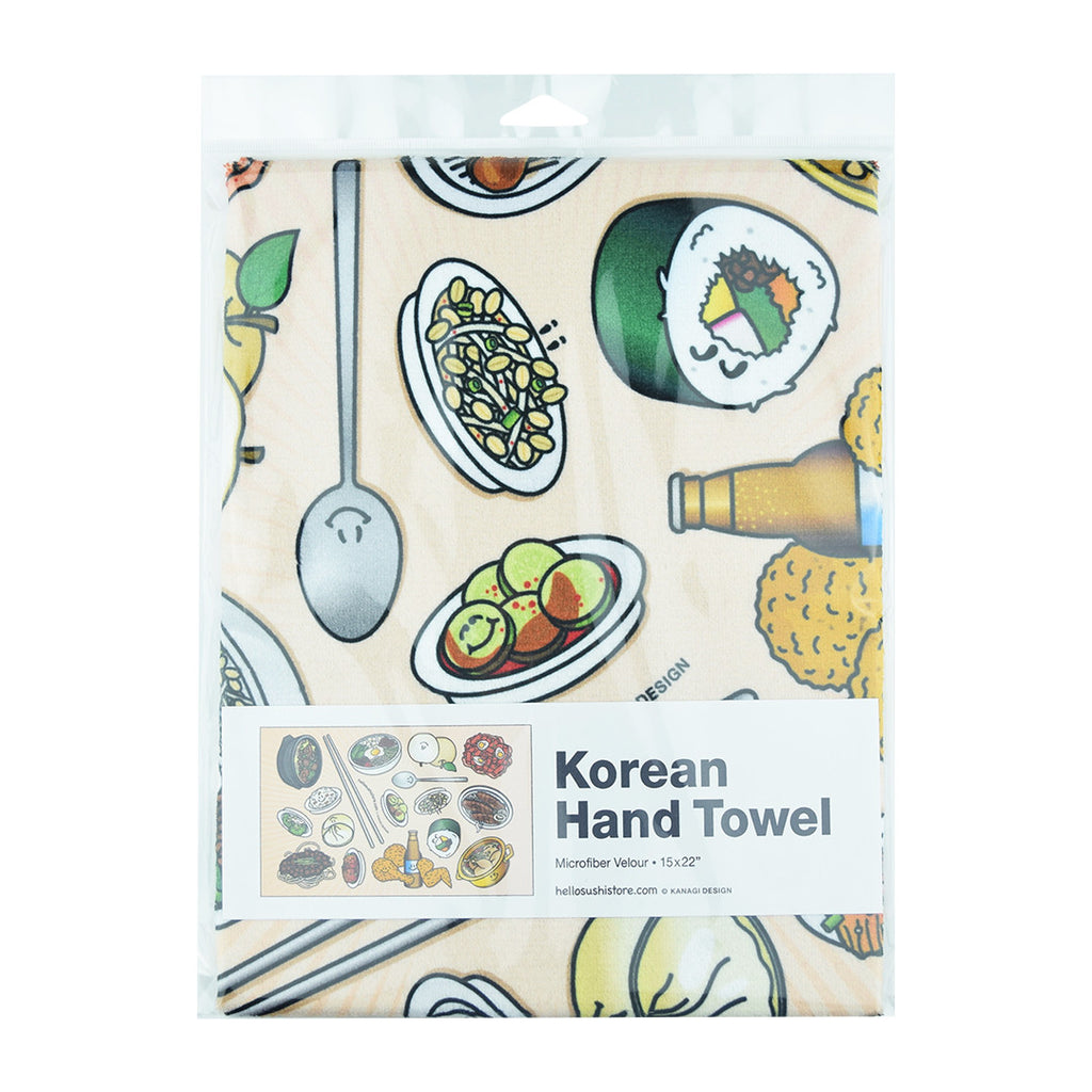 Korean Hand Towel - Hello Sushi Store