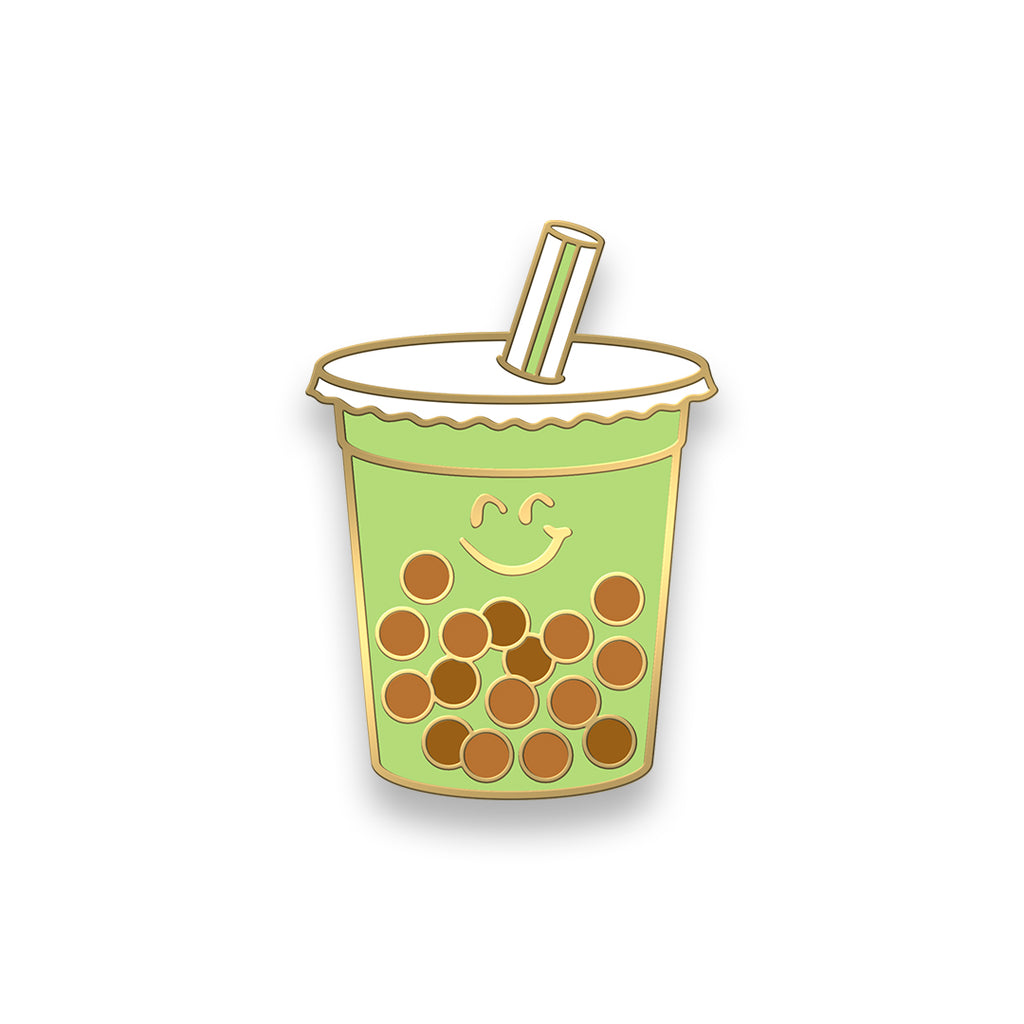 Boba Pin (Matcha) by Hello Sushi Store