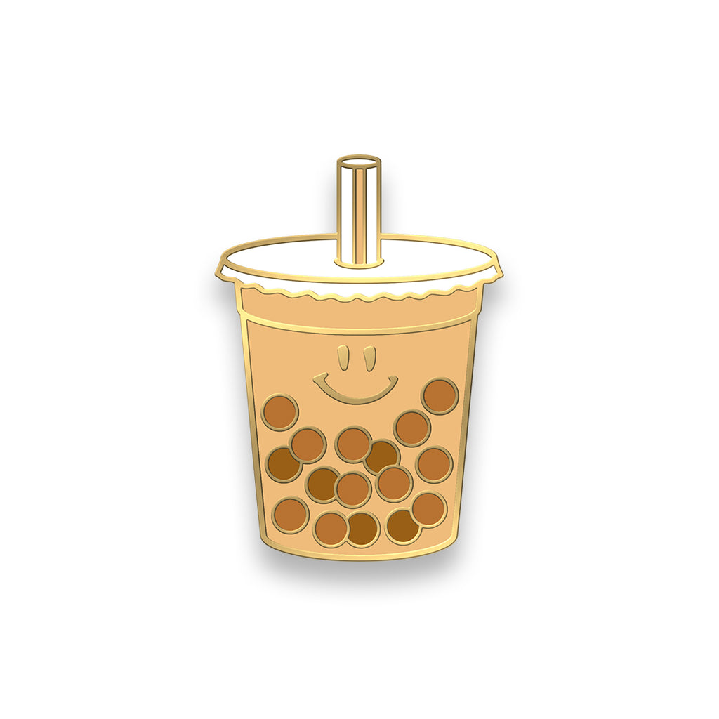 Boba Pin (Milk Tea) by Hello Sushi Store