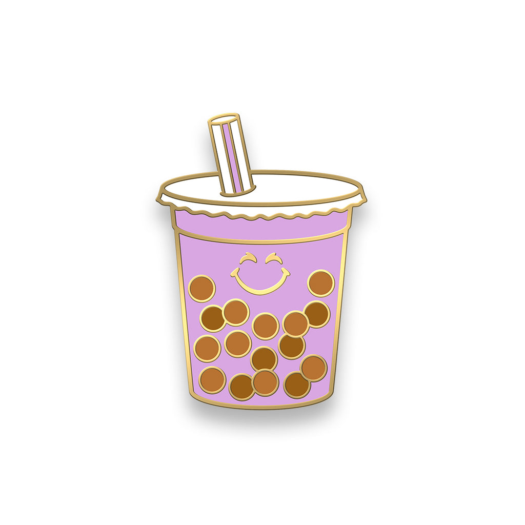 Boba Pin (Taro) by Hello Sushi Store