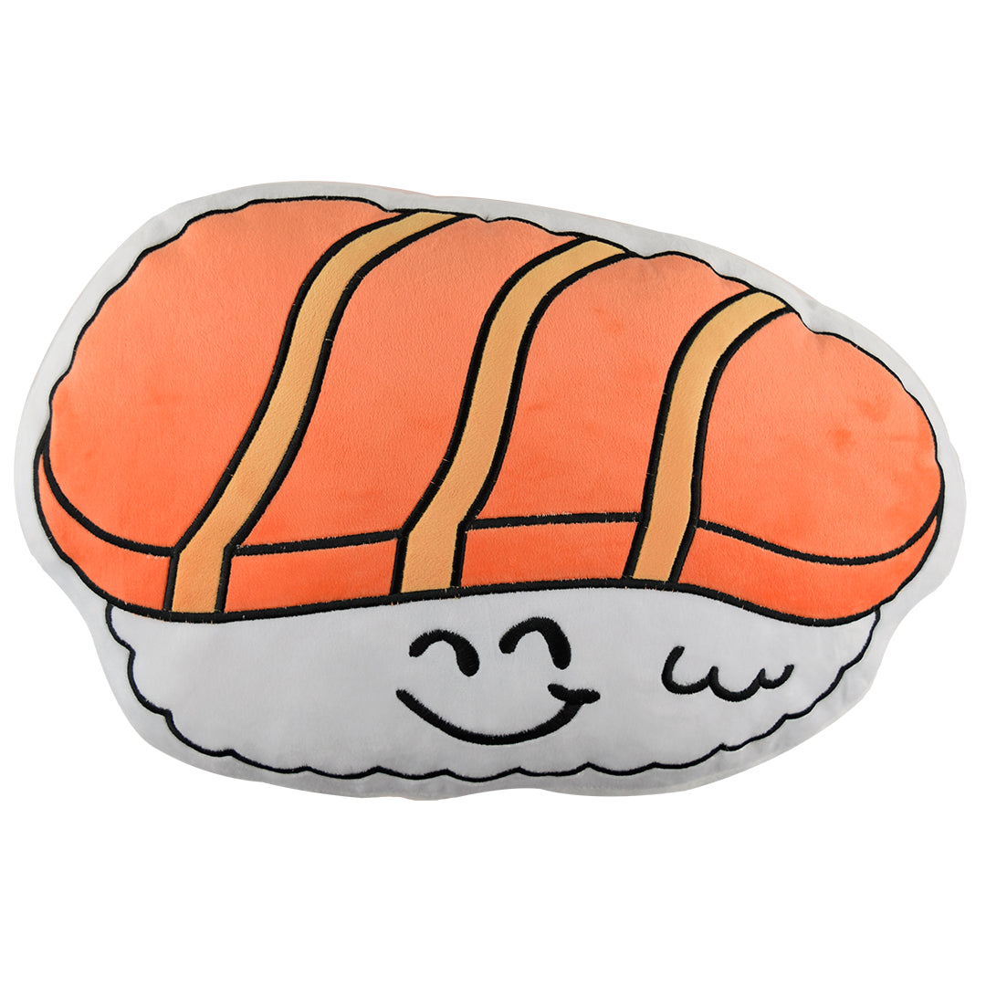 Japanese Sushi Anime Gift Asian Kawaii Salmon Roll Anime Food Chef Gift  Sushi Throw Pillow, 16x16, Multicolor