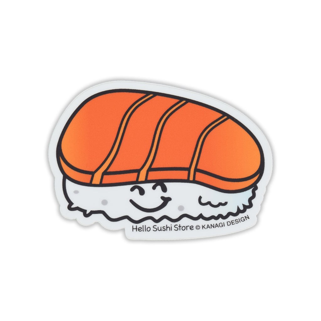 Sushi Sticker (Sake) - Hello Sushi Store