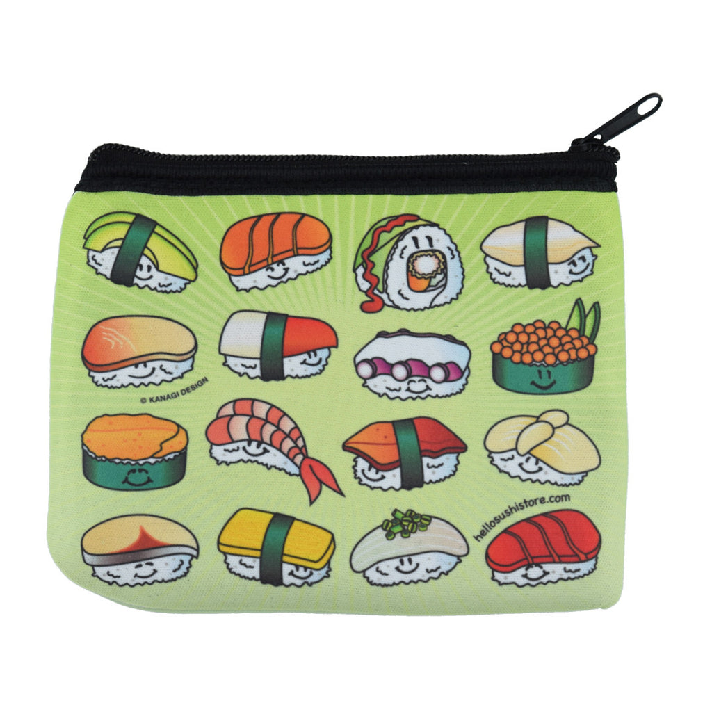 Sushi Zip Pouch (Small) - Hello Sushi Store